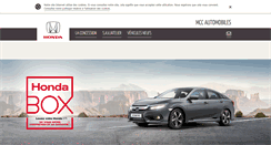 Desktop Screenshot of honda-salon-de-provence.com